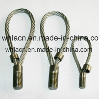 Wire Rope Lifting Loop with Lifting Socket Precast Concrete Lifting Wire Rope Loop with Lifting Socket